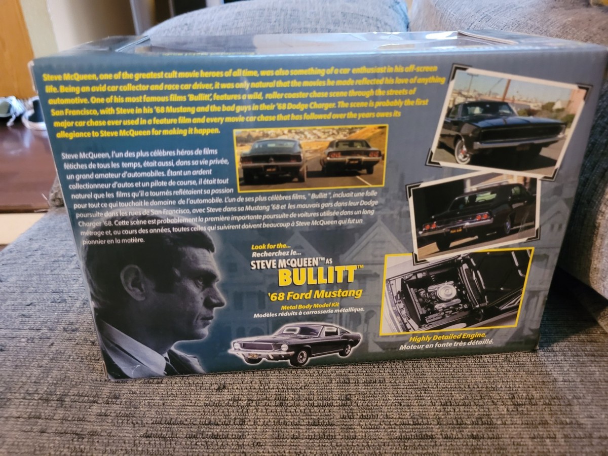Revell Steve McQueen Bullitt 1968 Dodge Charger Diecast Model Kit