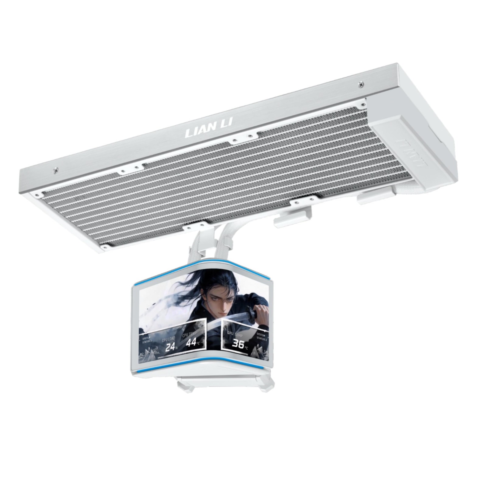 Lian Li HS2OLDC36NW Hydroshift II OLED 360 Cooler White