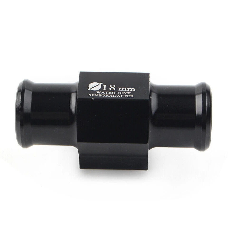 18mm Water Temp Temperature Joint Pipe Gauge Meter Radiator Sensor Hose Adapter - Image 3 of 4