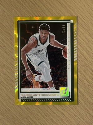 2025-26 Donruss Giannis Antetokounmpo Yellow /99
