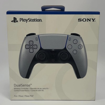 New Sony PlayStation 5 DualSense Wireless Controller Sterling Silver CFI-ZCT1W