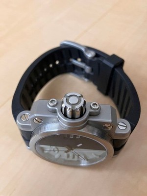 Rare Oakley Gearbox Watch Archive Y2K Futuristic Techwear Silver