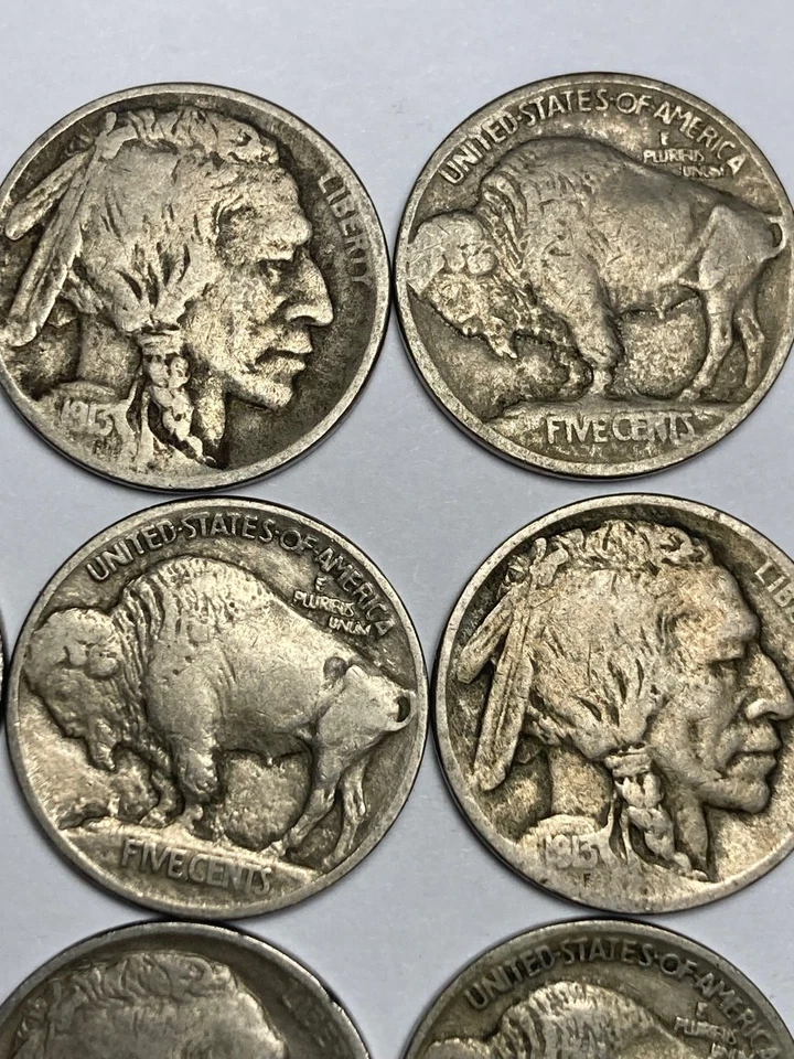 1913 (P)  Type 1 BUFFALO NICKEL ROLL (40 COINS), G/VG condition NICE COINS - Image 3 of 4