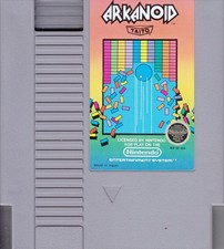 Arkanoid - Nintendo NES Cartridge Authentic Tested  with dust cover