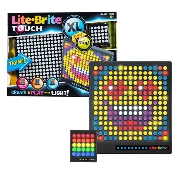 Lite Brite Touch Xl Plus Mini Hasbro Combo Pack Kids  Creative Holiday Play Stem