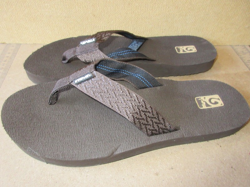 Women's TEVA  Mush flip flop thong  sandals,   W 11, EU 42  (P565)