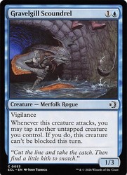 Gravelgill Scoundrel 53/439 Lorwyn Eclipsed Common MTG