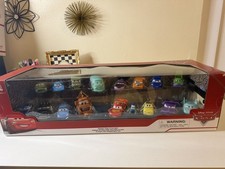 Disney Parks Pixar Cars Mega Figurine Set 17 Piece NEW