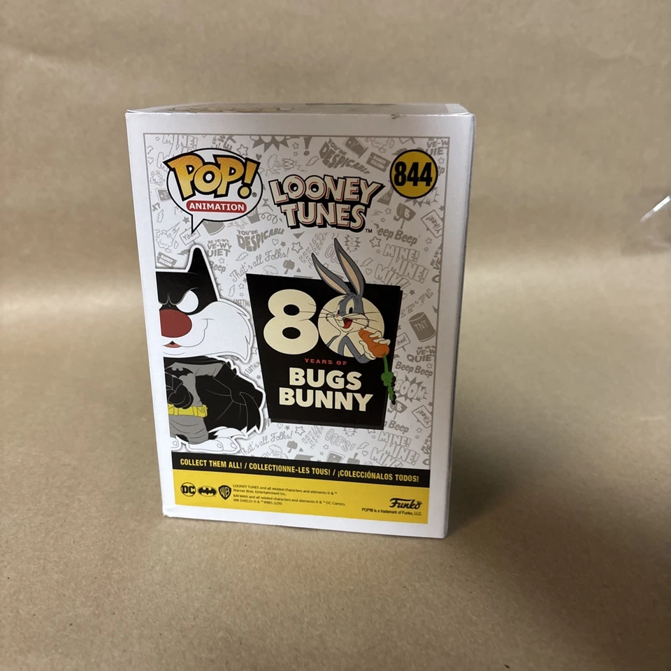Funko Pop! Animación DC Looney Tunes - Sylvester como Batman Exclusivo para JOVE [BOVEDA Foto 3 de 4