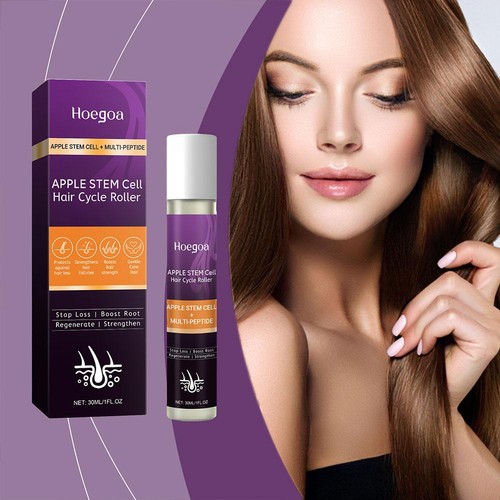 30ml Apfelstammzellen Haar Zyklus Roller dicker & stärkeres Haarwachstum