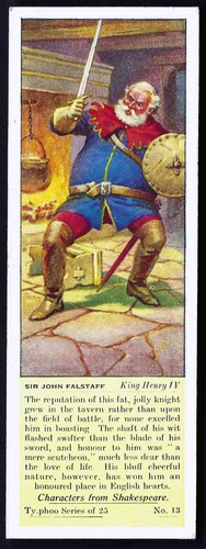 TYPHOO - CHARACTERS FROM SHAKESPEARE - PICK THE CARDS YOU NEED - Picture 26 of 51
