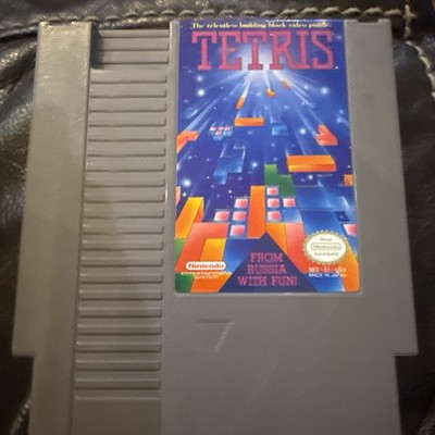 Tetris Nintendo NES 1985 Video Game Catridge