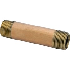 Anderson Metals 3/4 In. x 2 In. Red Brass Nipple 38300-1220 Anderson Metals