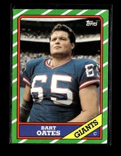 Bart Oates RC: 1986 Topps Rookie Card #147. rookie card picture