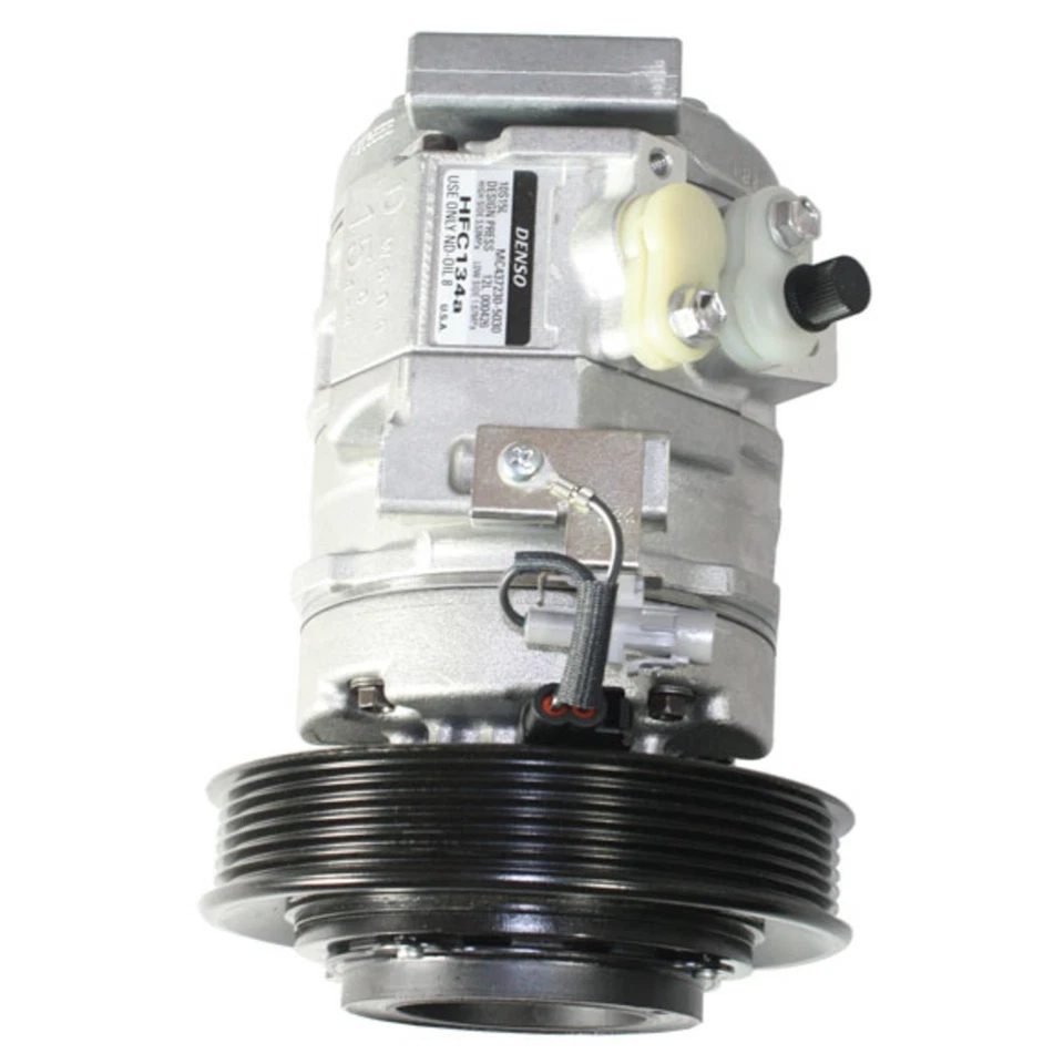 Compresor de aire acondicionado Denso 471-1407 con embrague para Toyota Matrix Corolla 2003-2008 Foto 4 de 4