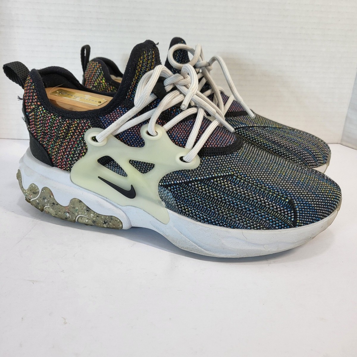 Nike Presto React Mens Size Multi Color Running Shoes Sneakers