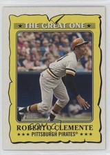 2021 Topps Heritage The Great One Roberto Clemente #GO-8 HOF 0mm3