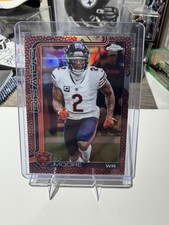 2025 Topps Chrome DJ Moore Football Insert