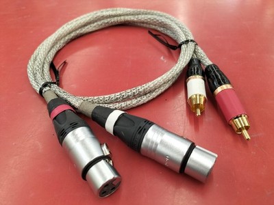 AET Neutrik XLR to RCA Converter Cable 35in