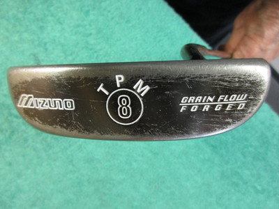 Mizuno T.P. Mills TPM 8 Grain Flow Forged Putter - 35'' Steel Fluted Shaft