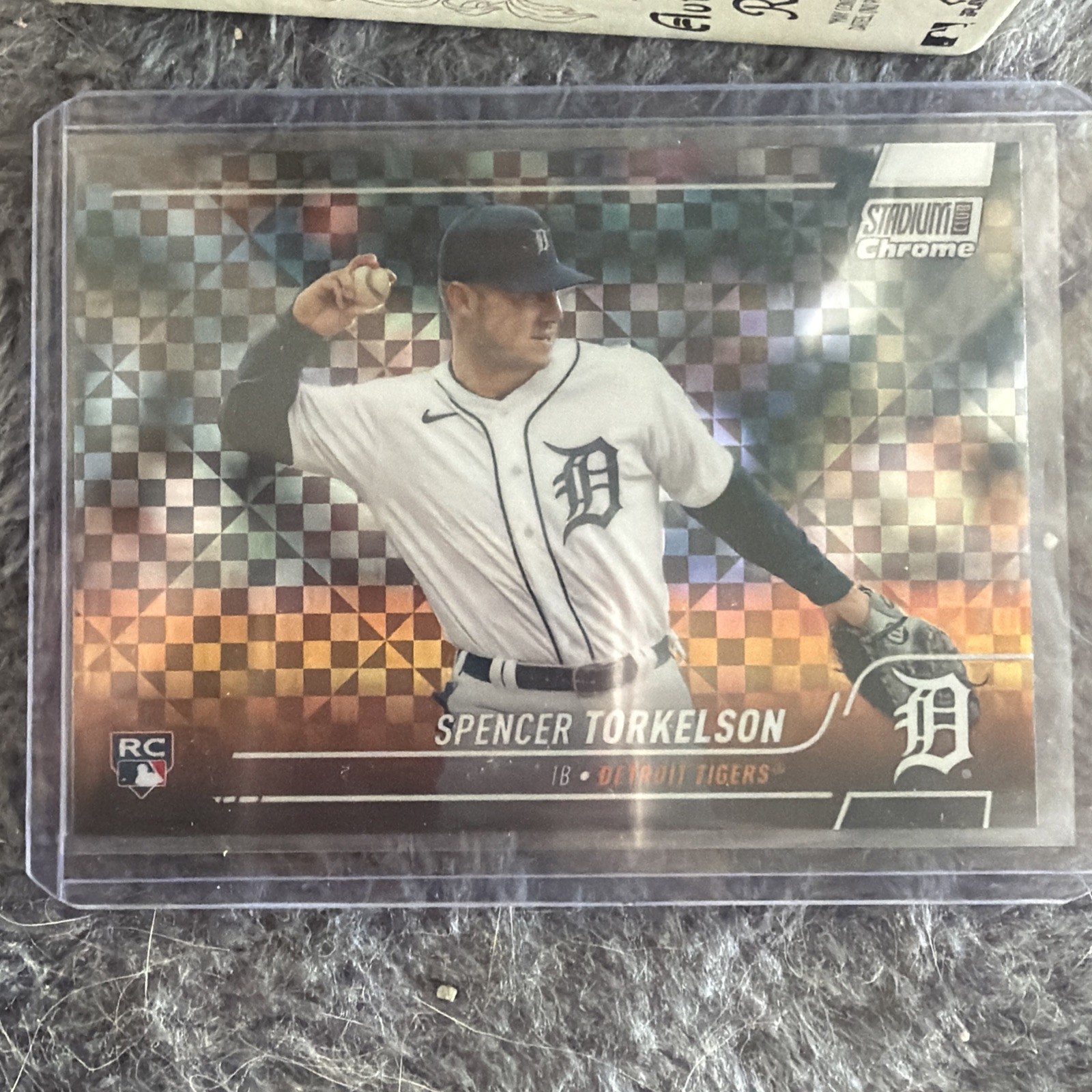 2022 Topps Stadium Club Chrome #167 Spencer Torkelson Rookie Detroit Tigers RC
