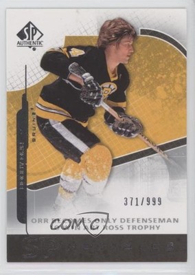 2008-09 SP Authentic SP Notables 371/999 Bobby Orr #105 HOF t3w