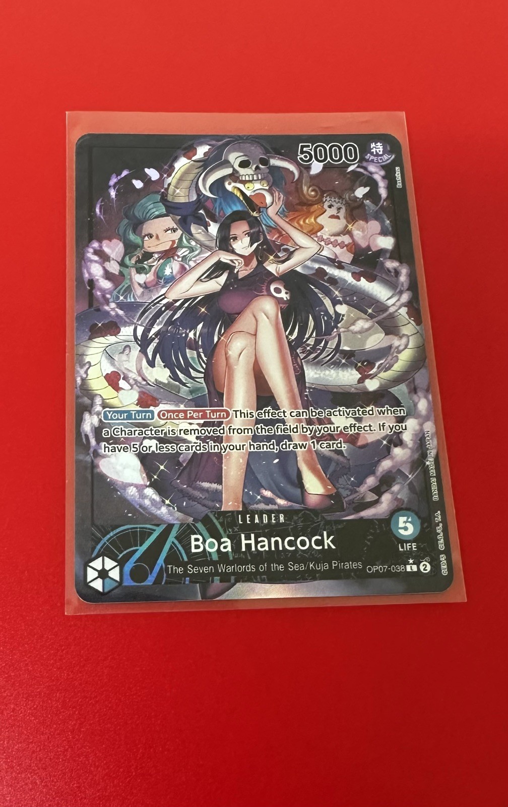 Boa Hancock (038) (Parallel) OP07-038 500 Years in the Future Foil