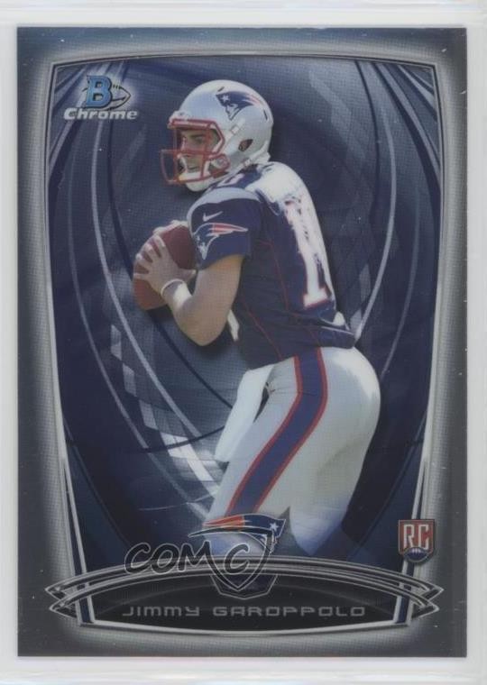 2014 Bowman Chrome Jimmy Garoppolo #175 0nr3