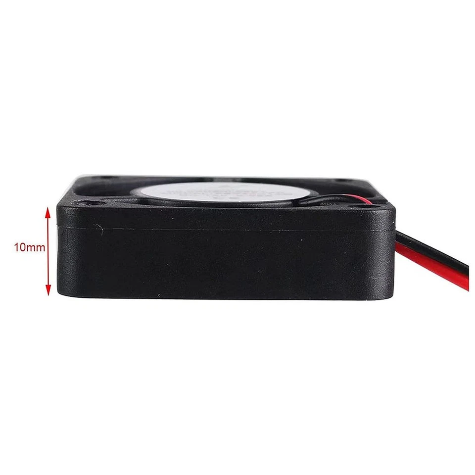 1x Cooling Computer Small Fan DC 12V Brushless PC CPU Mini Silent Fan 40*40*10mm - Image 2 of 4