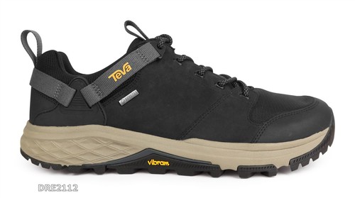 Teva Grandview GTX Low Black Charcoal Gore Tex Hiking Shoes Mens 8 -NIB-