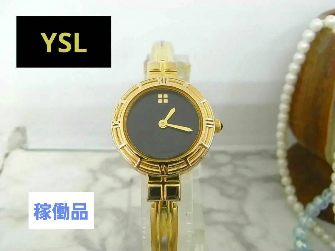 SAINT LAURENT (YSL) Orologio Yves Saint Laurent YSL tipo bracciale donna usatoonante