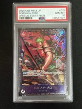 PSA 10 Zoro ST21-015 Flagship Battle 2025 Top 8 Prize ONE PIECE Card Japanese