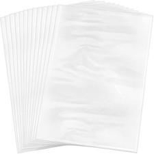 100 Pieces Shrink Wrap Bags 10 X 14 Inch Clear Odorless POF Heat Shrink Wrap Bag