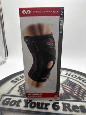 McDavid Knee Brace Support with Side Stays, Medium Open Box
