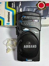 VINTAGE RADIO STEEPLETONE Airband MULTI-BAND -FM-AIR CRAFT-MB -LW-MW(AM)