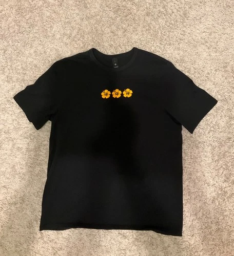 LULULEMON ALL YOURS ORGANIC COTTON T-SHIRT EXCLUSIVE HAWAII COLLECTION SIZE L BL