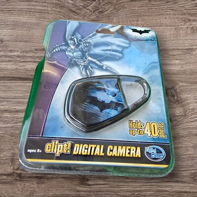 Batman Clipt! Digital Camera (holds Up To 40 Photos) Brand New