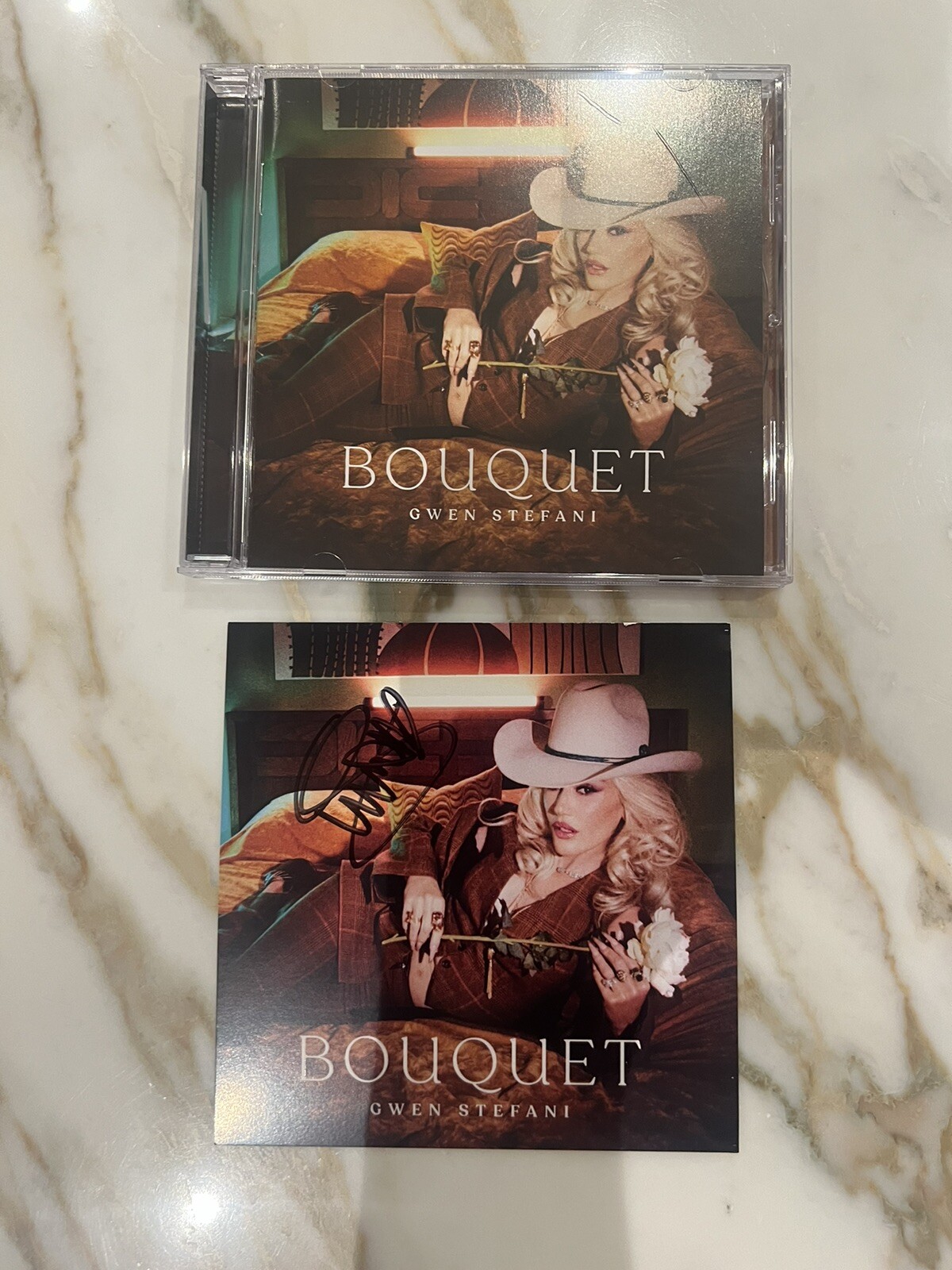 Gwen Stefani - Bouquet CD w/ SIGNED ART CARD