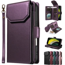 For Moto Edge S30/30Fusion/30Pro 11 Cards Slot Banknotes Wallet Protection Cover