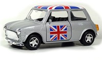 Mini Cooper Model Made Of Die Cast Metal And Plastic Parts, Pull Back And Go Mini Cooper Model Made Of Die Cast Metal And Plastic Parts, Pull Back And Go