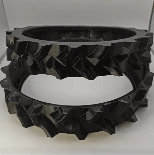 BF3D Radprofil für WORX ® L1000 (WR147E) Landroid Gummi All Terrain FLEXIBEL