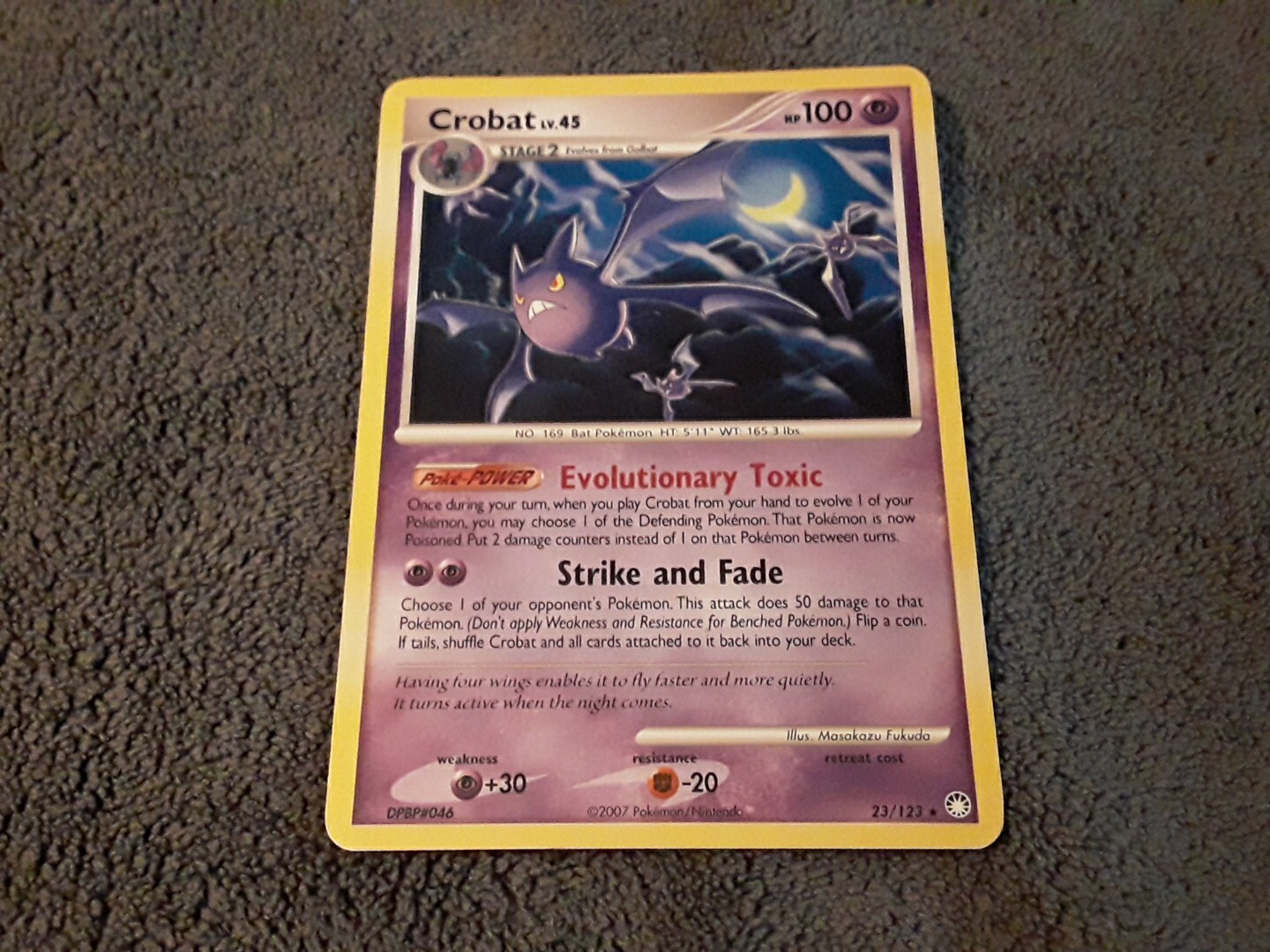 Crobat 23/123 - Mysterious Treasures - Pokemon Card