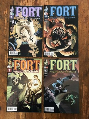 Fort: Prophet of the Unexplained #1 #2 #3 #4 Complete Set  Dark Horse 2002 r