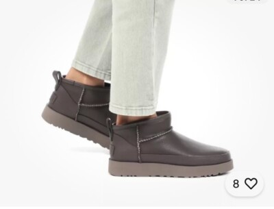 Ugg Classic Ultra Mini Boots Size 7 EU 38 Style # 1121618