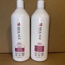 Matrix Biolage FULL DENSITY Shampoo & Conditioner Liters- SET OF 2!  33.8oz