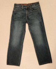 Urban Pipeline Max Wear Boys Youth Denim Jeans 10 Straight Blue Stretch