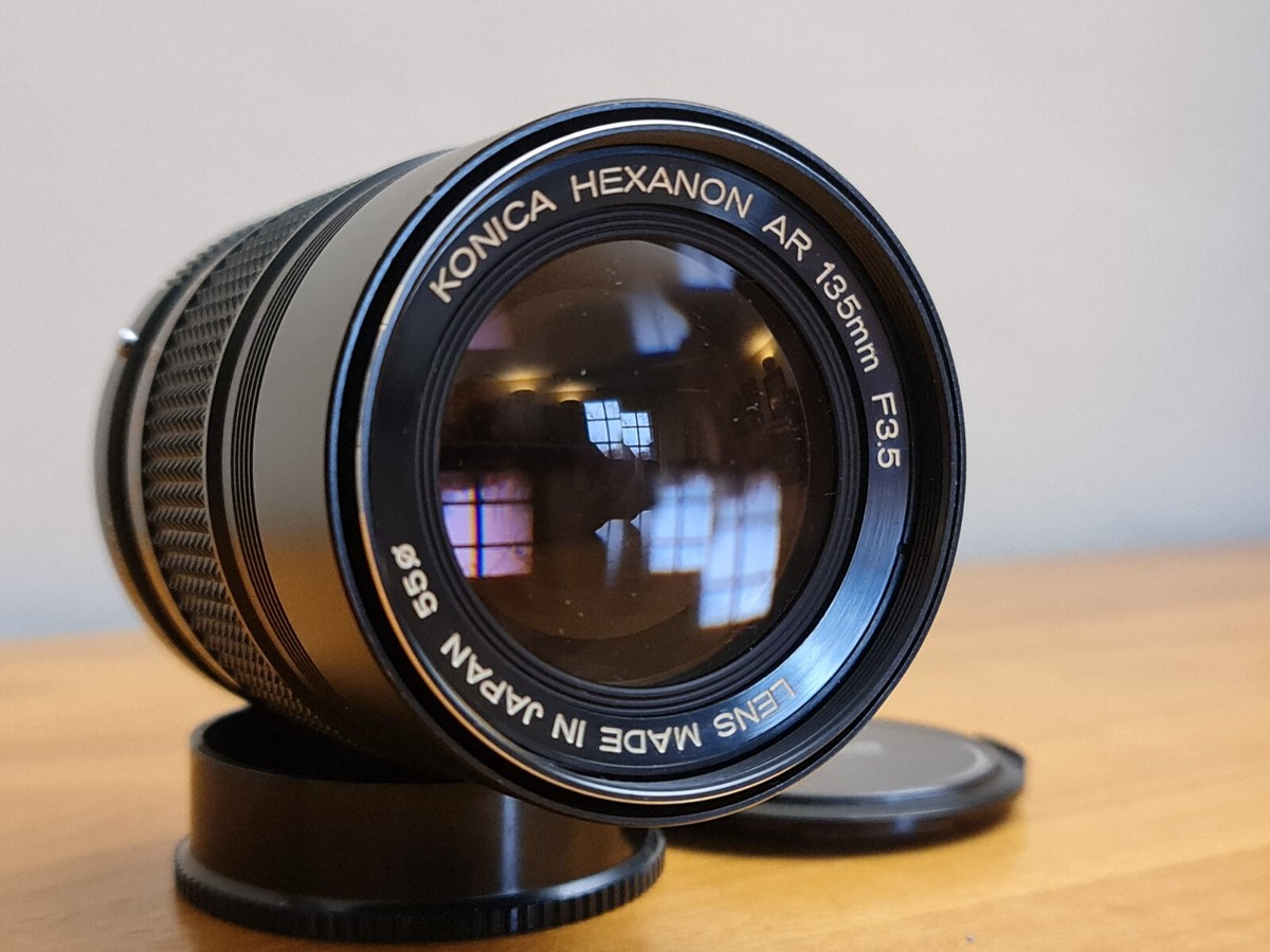 A-] KONICA HEXANON AR 135mm F2.5☆コニカ ヘキサノン AR☆10792 AR 135mm