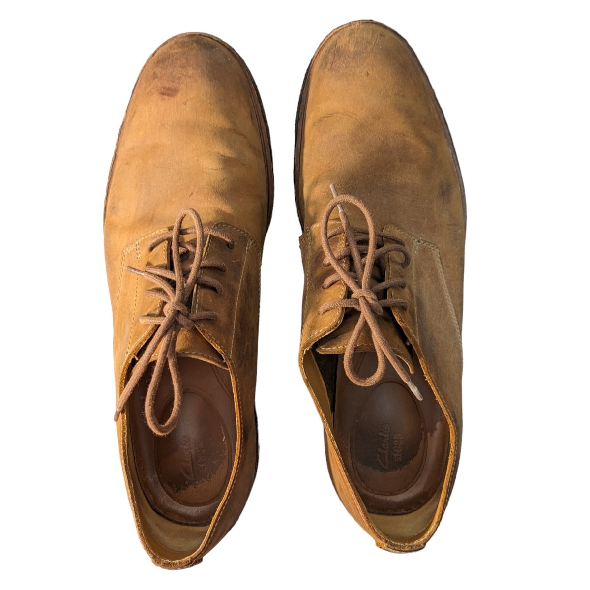 Collection by Clarks Clarkdale Moon Shoes Mens Size 12 Tan  display picture 3