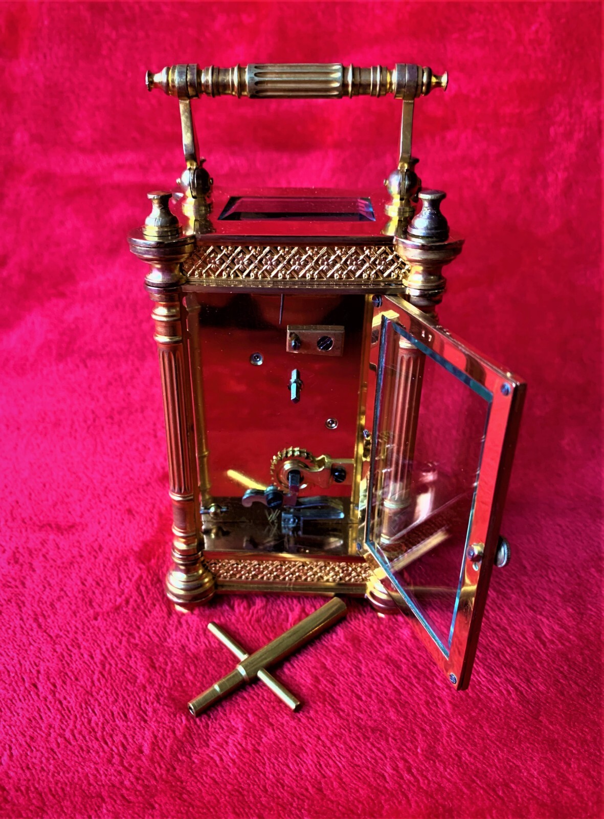 Antique Old Vintage French Carriage Clock eBay