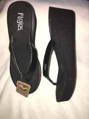 flojos wedge flip flops